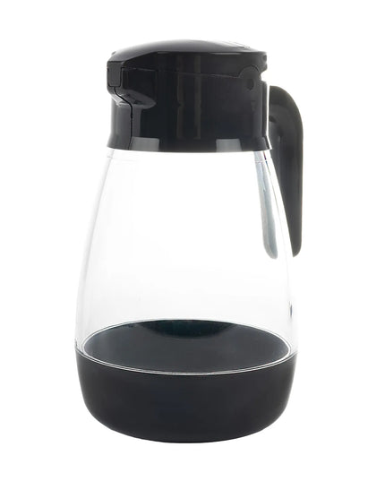 Bình Đựng Syrup Chống Nhỏ Giọt Service Ideas SY916BL Syrup Saver™ Hình Trụ 473 ml - Nhựa, Nắp Nhựa Đen