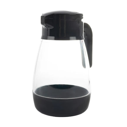 Bình Đựng Syrup Chống Nhỏ Giọt Service Ideas SY916BL Syrup Saver™ Hình Trụ 473 ml - Nhựa, Nắp Nhựa Đen