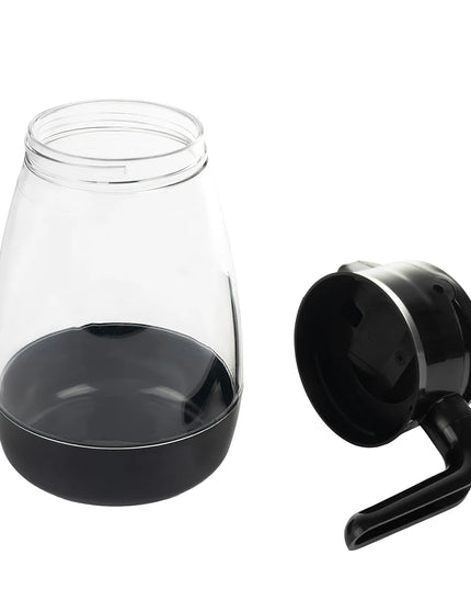 Bình Đựng Syrup Chống Nhỏ Giọt Service Ideas SY916BL Syrup Saver™ Hình Trụ 473 ml - Nhựa, Nắp Nhựa Đen