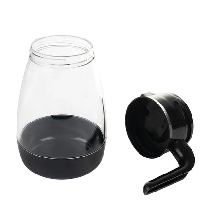 Bình Đựng Syrup Chống Nhỏ Giọt Service Ideas SY916BL Syrup Saver™ Hình Trụ 473 ml - Nhựa, Nắp Nhựa Đen