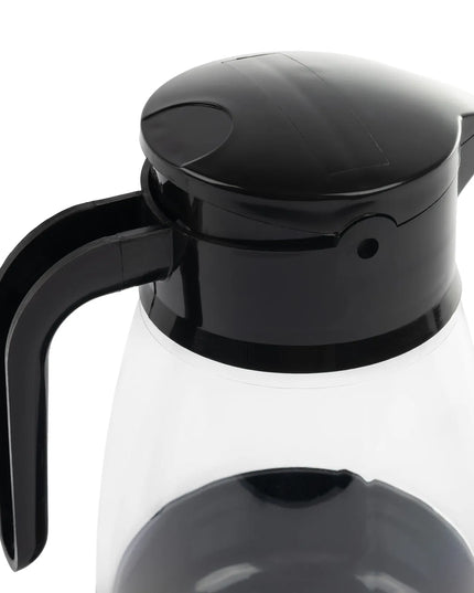 Bình Đựng Syrup Chống Nhỏ Giọt Service Ideas SY916BL Syrup Saver™ Hình Trụ 473 ml - Nhựa, Nắp Nhựa Đen