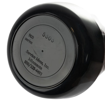 Bình Đựng Syrup Chống Nhỏ Giọt Service Ideas SY916BL Syrup Saver™ Hình Trụ 473 ml - Nhựa, Nắp Nhựa Đen