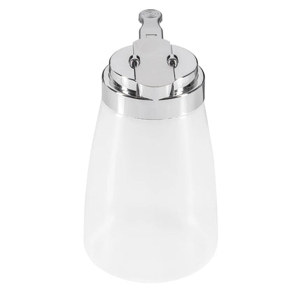Bình Đựng Syrup Chống Nhỏ Giọt Tablecraft PP10CP Hình Trụ 296 ml - Polypropylene, Nắp ABS Mạ Chrome