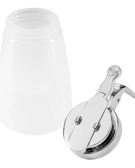 Bình Đựng Syrup Chống Nhỏ Giọt Tablecraft PP10CP Hình Trụ 296 ml - Polypropylene, Nắp ABS Mạ Chrome