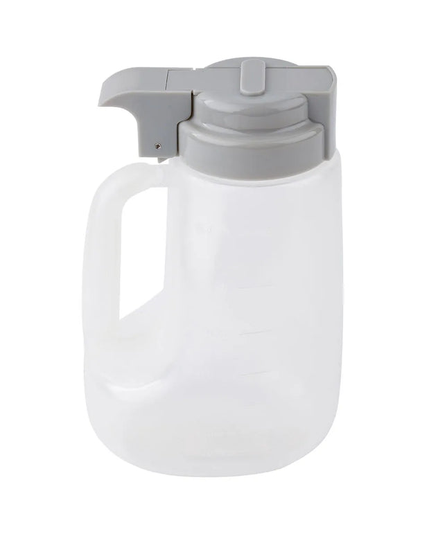 Bình Đựng Syrup Chống Nhỏ Giọt Tablecraft PP32G Option™ Tròn 946 ml - Polypropylene, Nắp Nhựa Xám