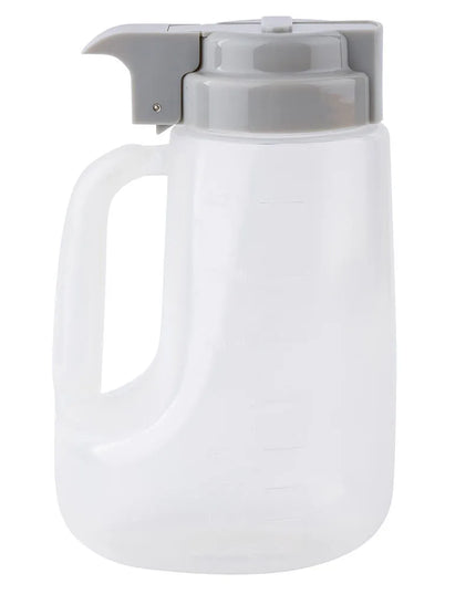 Bình Đựng Syrup Chống Nhỏ Giọt Tablecraft PP32G Option™ Tròn 946 ml - Polypropylene, Nắp Nhựa Xám