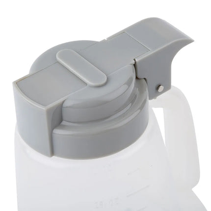 Bình Đựng Syrup Chống Nhỏ Giọt Tablecraft PP32G Option™ Tròn 946 ml - Polypropylene, Nắp Nhựa Xám