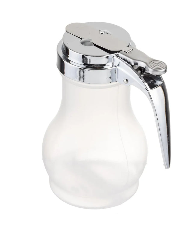 Bình Đựng Syrup Chống Nhỏ Giọt Tablecraft PP410 Hình Giọt Nước 296 ml - Polypropylene, Nắp Mạ Chrome