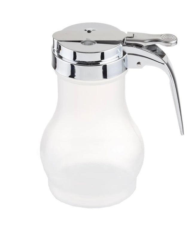 Bình Đựng Syrup Chống Nhỏ Giọt Tablecraft PP410 Hình Giọt Nước 296 ml - Polypropylene, Nắp Mạ Chrome