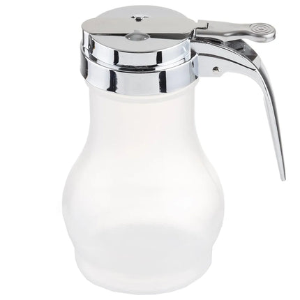 Bình Đựng Syrup Chống Nhỏ Giọt Tablecraft PP410 Hình Giọt Nước 296 ml - Polypropylene, Nắp Mạ Chrome
