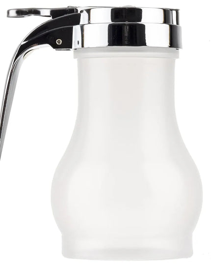 Bình Đựng Syrup Chống Nhỏ Giọt Tablecraft PP410 Hình Giọt Nước 296 ml - Polypropylene, Nắp Mạ Chrome