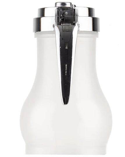 Bình Đựng Syrup Chống Nhỏ Giọt Tablecraft PP410 Hình Giọt Nước 296 ml - Polypropylene, Nắp Mạ Chrome