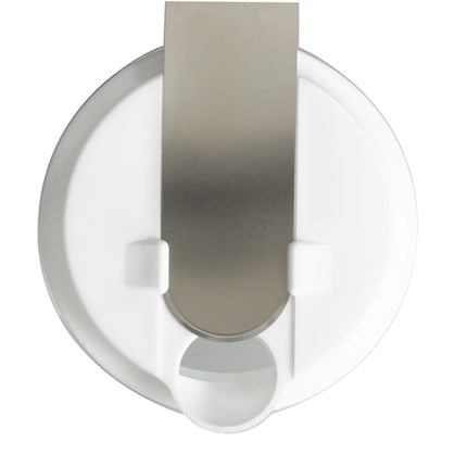Bình Đựng Syrup Chống Nhỏ Giọt Vollrath 4748-05 Dripcut® Hình Trụ 1.4 l - Polyethylene Trắng, Nắp Nhựa Trắng