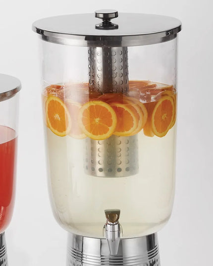 Bình Đựng Thức Uống American Metalcraft JUICE4 Nhựa Trong 18.9 lít Kèm Ống Đá
