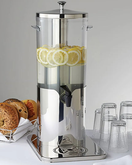 Bình Đựng Thức Uống American Metalcraft JUICE5 5 l Ống Làm Lạnh - Bình Nhựa, Đế Inox