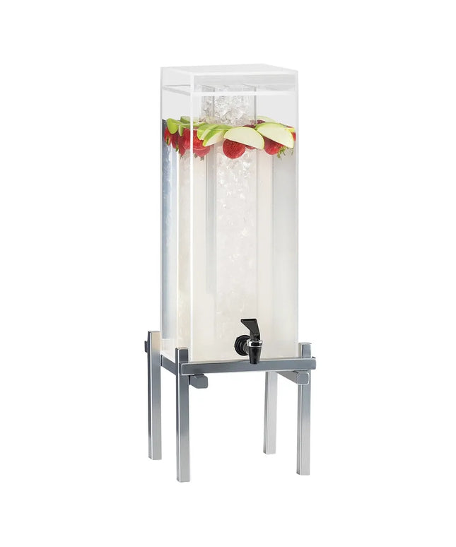 Bình Đựng Thức Uống Cal-Mil 1132-3-74 11.4 lít Ống Làm Lạnh - Bình Nhựa, Đế Bạc