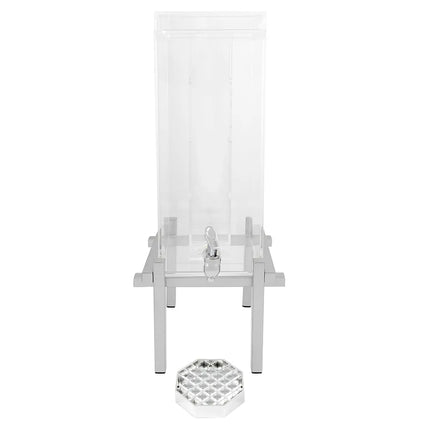 Bình Đựng Thức Uống Cal-Mil 1132-3INF-74 11.4 lít Ngâm Hương Liệu - Bình Nhựa, Đế Bạc