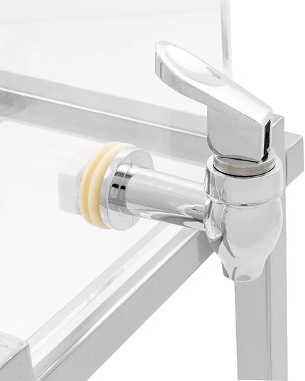 Bình Đựng Thức Uống Cal-Mil 1132-3INF-74 11.4 lít Ngâm Hương Liệu - Bình Nhựa, Đế Bạc
