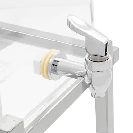 Bình Đựng Thức Uống Cal-Mil 1132-3INF-74 11.4 lít Ngâm Hương Liệu - Bình Nhựa, Đế Bạc