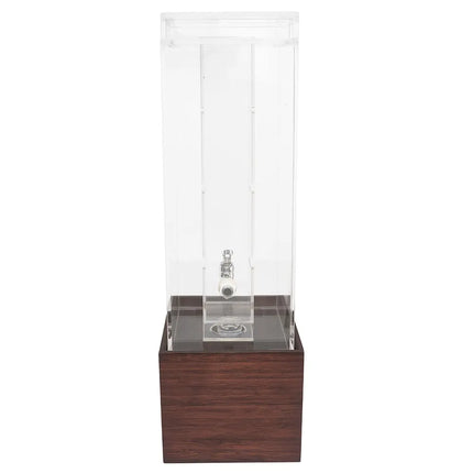 Bình Đựng Thức Uống Cal-Mil 1527-3INF-52 11.4 lít Ngăn Trái Cây - Bình Nhựa, Đế Gỗ Tối Màu