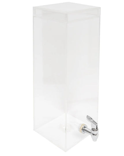 Bình Đựng Thức Uống Cal-Mil 1527-3INF-52 11.4 lít Ngăn Trái Cây - Bình Nhựa, Đế Gỗ Tối Màu