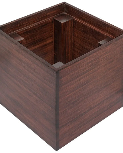 Bình Đựng Thức Uống Cal-Mil 1527-3INF-52 11.4 lít Ngăn Trái Cây - Bình Nhựa, Đế Gỗ Tối Màu