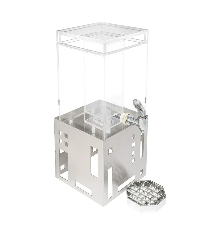 Bình Đựng Thức Uống Cal-Mil 1602-1-55 5.7 l Ống Làm Lạnh - Bình Nhựa, Đế Inox
