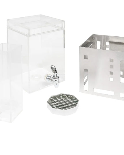 Bình Đựng Thức Uống Cal-Mil 1602-1-55 5.7 l Ống Làm Lạnh - Bình Nhựa, Đế Inox