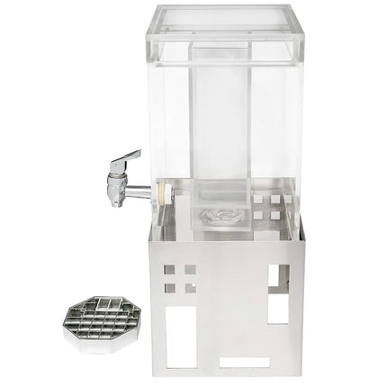 Bình Đựng Thức Uống Cal-Mil 1602-1-55 5.7 l Ống Làm Lạnh - Bình Nhựa, Đế Inox