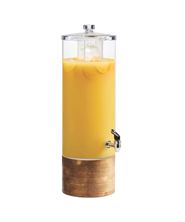 Bình Đựng Thức Uống Cal-Mil 4306-3INF-99 11.4 lít Ngăn Trái Cây - Bình Nhựa, Đế Gỗ Tái Chế