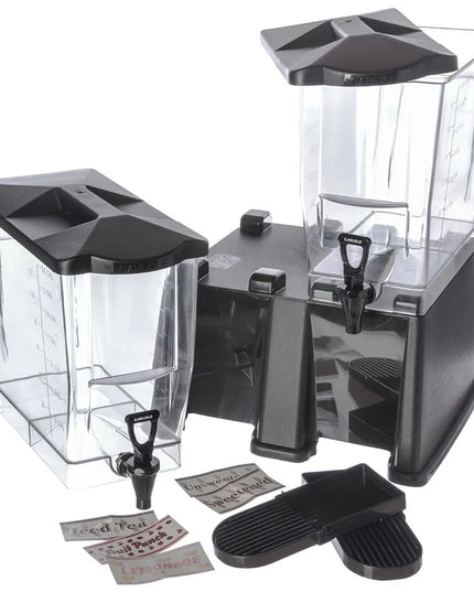 Bình Đựng Thức Uống Carlisle 1085103 Nhựa 22.7 lít Đế Đen