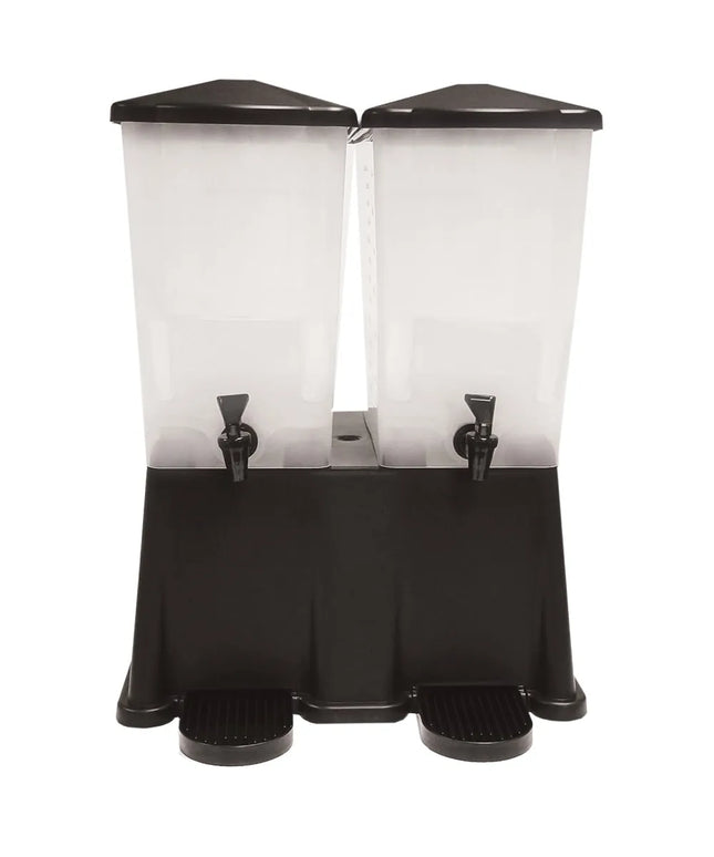 Bình Đựng Thức Uống Đôi Tablecraft TW53DP Nhựa 22.7 lít Đế Đen