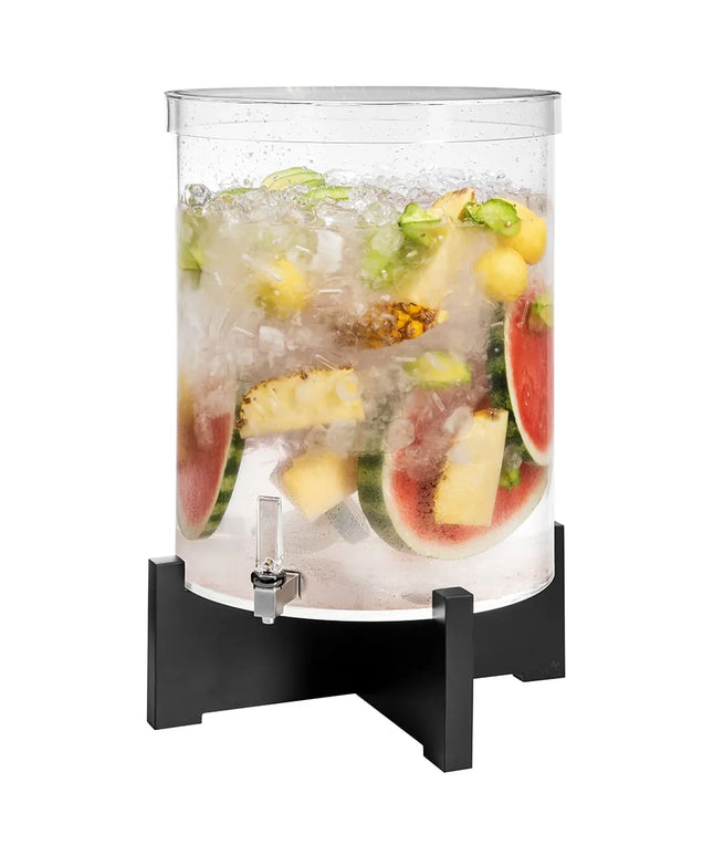 Bình Đựng Thức Uống Rosseto LD189 53 lít - Thân Nhựa, Đế Tre Đen