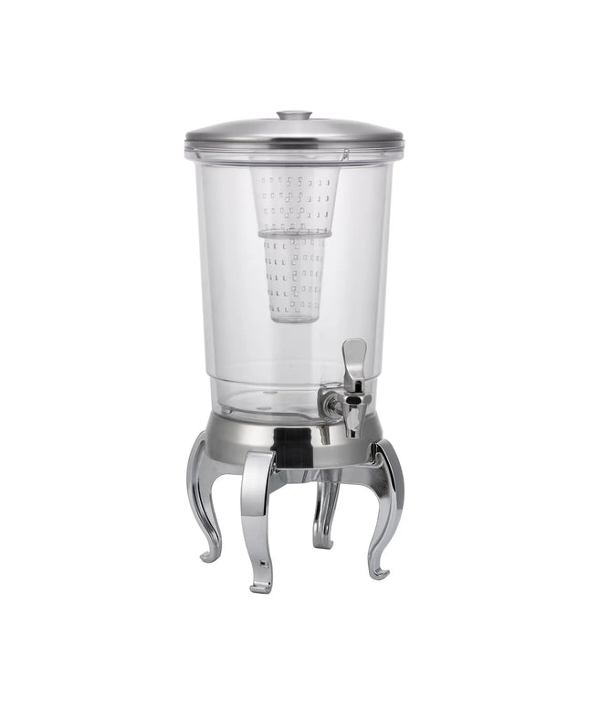 Bình Đựng Thức Uống Service Ideas CBDDW3GRG Tritan™ 11.4 lít Kèm Ống Ngâm Trái Cây Đế Inox