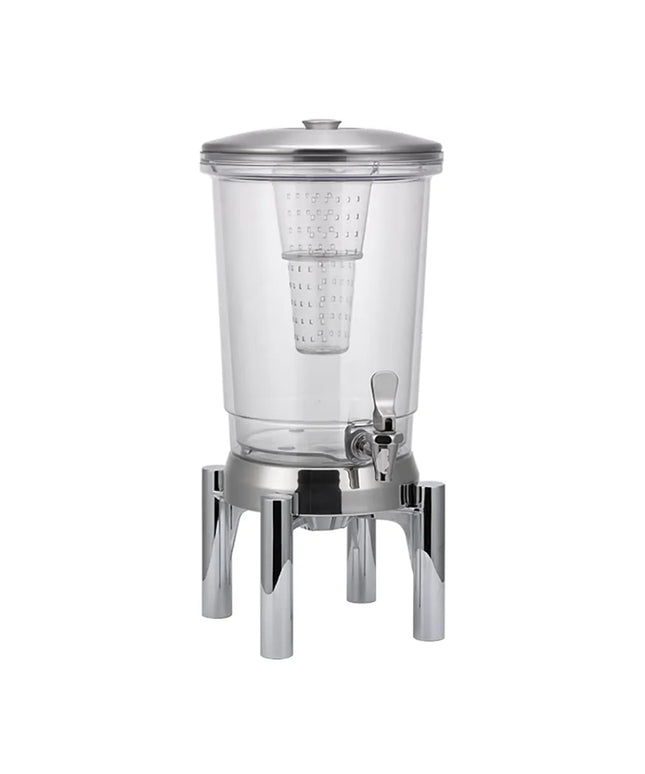 Bình Đựng Thức Uống Service Ideas CBDDW3GRN Tritan™ 11.4 lít Kèm Ống Ngâm Trái Cây Đế Inox