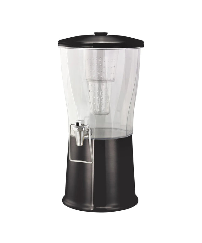 Bình Đựng Thức Uống Service Ideas CBDRT3BXSSHF Tritan 11.4 lít Kèm Ống Ngâm Trái Cây Đế Inox