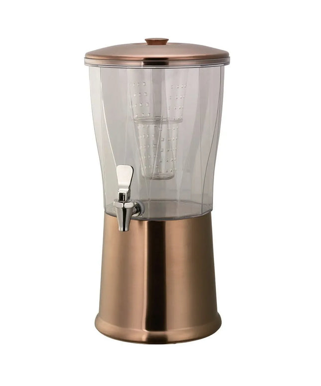 Bình Đựng Thức Uống Service Ideas CBDRT3RGSS 11.4 lít Kèm Ống Ngâm Trái Cây & Ống Đá Đế Rose Gold