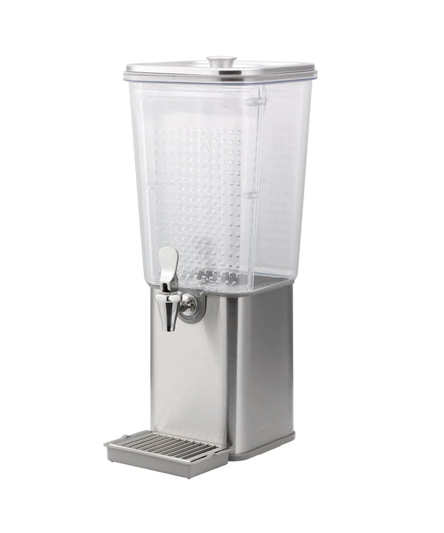 Bình Đựng Thức Uống Service Ideas SCD30SS Tritan™ 11.4 lít Kèm Ống Ngâm Trái Cây Đế Inox Bề Mặt Mờ