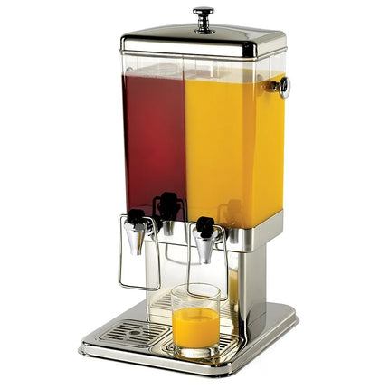 Bình Đựng Thức Uống Tablecraft 70 11.4 lít Ống Làm Lạnh - Bình Nhựa, Đế Inox