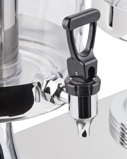 Bình Đựng Thức Uống Tablecraft 72 15.1 lít - Thân Nhựa, Ống Đá, Đế Inox