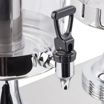 Bình Đựng Thức Uống Tablecraft 72 15.1 lít - Thân Nhựa, Ống Đá, Đế Inox