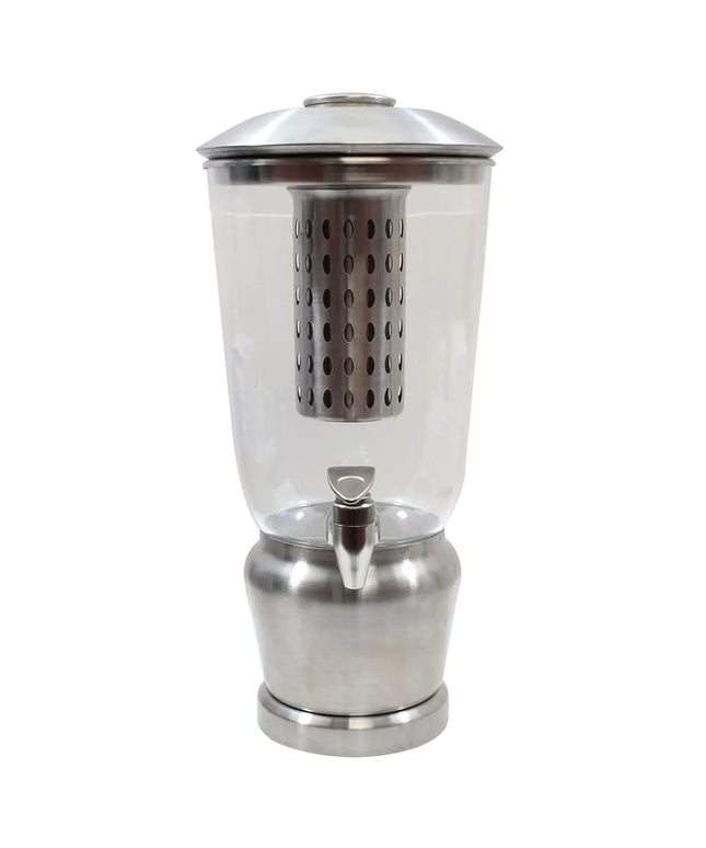 Bình Đựng Thức Uống Tablecraft 7515 Nhựa 4.7 lít Kèm Ống Ngâm Trái Cây Đế Inox Bề Mặt Mờ