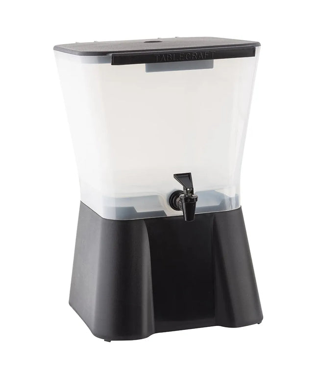 Bình Đựng Thức Uống Tablecraft H953 Nhựa 11.4 lít Đế Đen