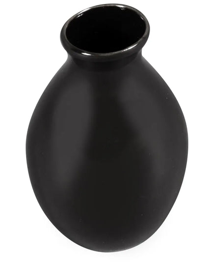 Bình Hoa Nhỏ Dạng Bình Gốm American Metalcraft BVJGB5 Đen