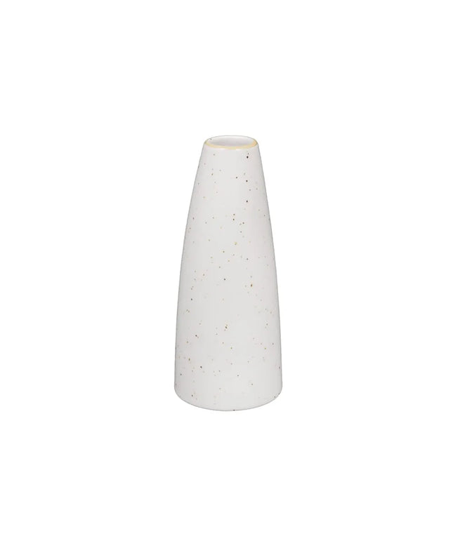 Bình Hoa Nhỏ Gốm Churchill Stonecast 12.7 cm Màu Barley White SWHSSBV1
