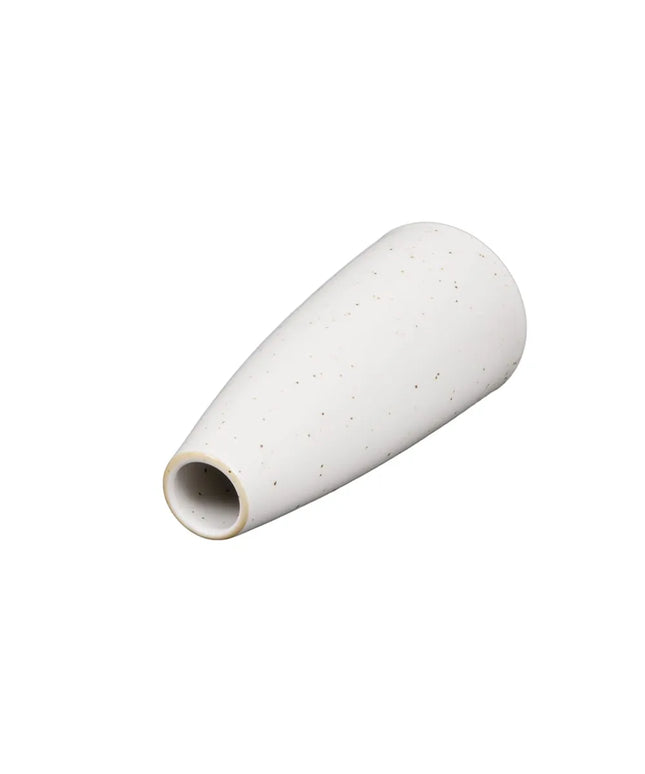 Bình Hoa Nhỏ Gốm Churchill Stonecast 12.7 cm Màu Barley White SWHSSBV1