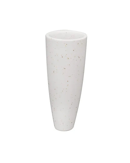 Bình Hoa Nhỏ Gốm Churchill Stonecast 12.7 cm Màu Barley White SWHSSBV1