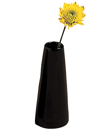 Bình Hoa Nhỏ Gốm Dạng Tháp American Metalcraft BVTB7 10.2 cm Đen