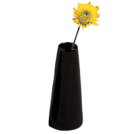 Bình Hoa Nhỏ Gốm Dạng Tháp American Metalcraft BVTB7 10.2 cm Đen