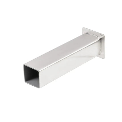 Bình Hoa Nhỏ Vuông Bề Mặt Mờ American Metalcraft SSBV1 Inox